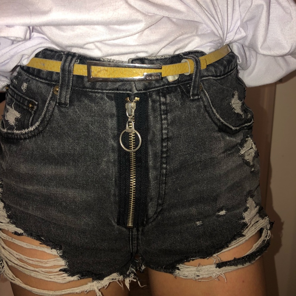 Vintage Yellow Gucci Belt